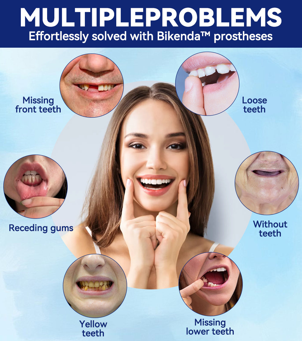 Bikenda™ Silicone Denture Ruler Set (👩🔬 CED Compliant Approved By Professional Dentists)