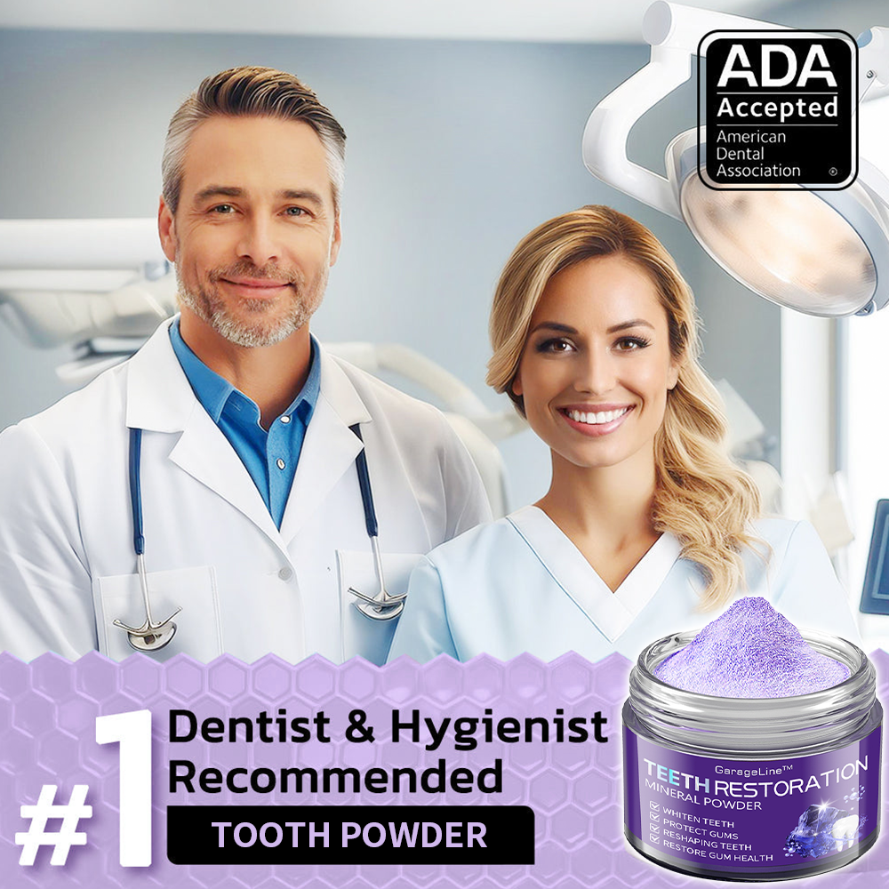Yovot™ (ADA recommended)TeethRestoration Mineral Powder(⏰𝐋𝐢𝐦𝐢𝐭𝐞𝐝 𝐭𝐢𝐦𝐞 𝐝𝐢𝐬𝐜𝐨𝐮𝐧𝐭 𝐋𝐚𝐬𝐭 𝟑𝟎 𝐦𝐢𝐧𝐮𝐭𝐞𝐬⏰)😁