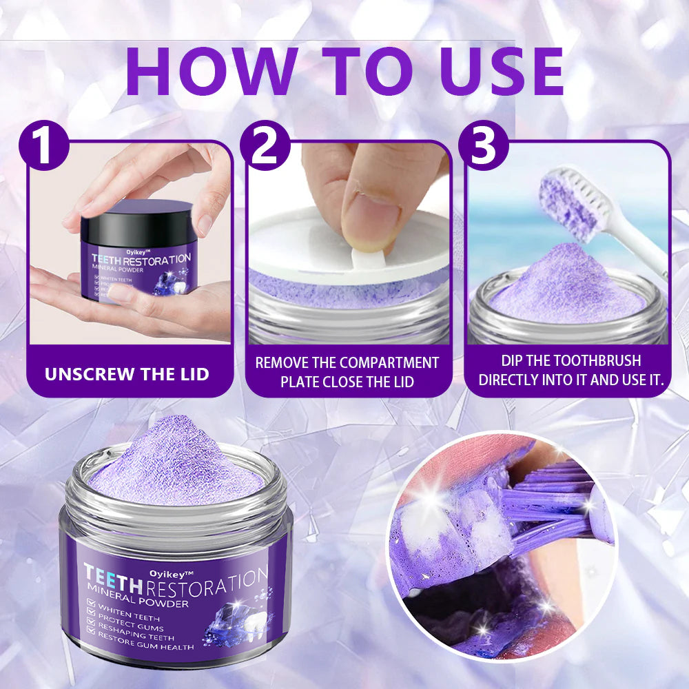 𝐘𝐨𝐯𝐨𝐭® TeethRestoration Mineral Powder🦷(CDA recommended) - Last Day for 75% Off🎉