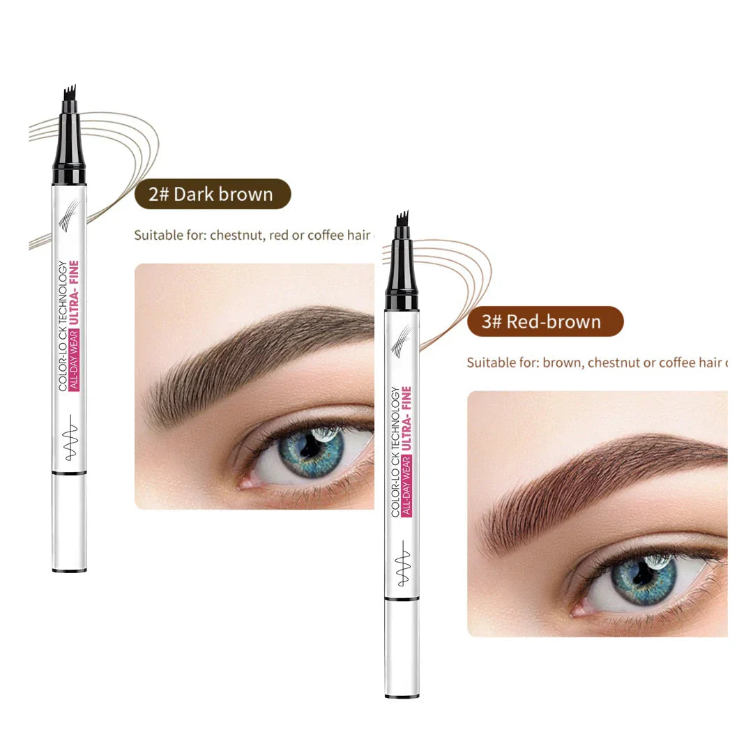 Fubsta™ Waterproof & Sweatproof 3D Precision Eyebrow Pen – Quick & Defined Lines