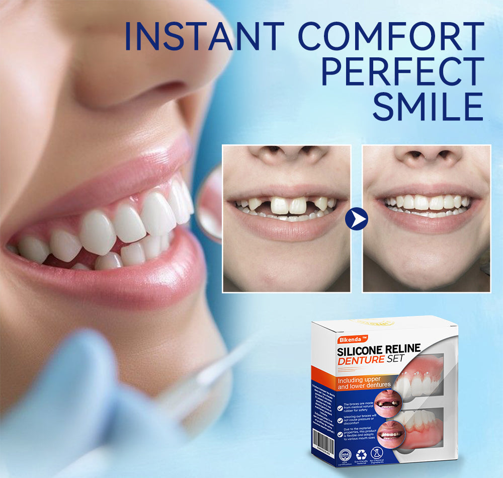 Bikenda™ Silicone Denture Ruler Set (👩🔬 CED Compliant Approved By Professional Dentists)