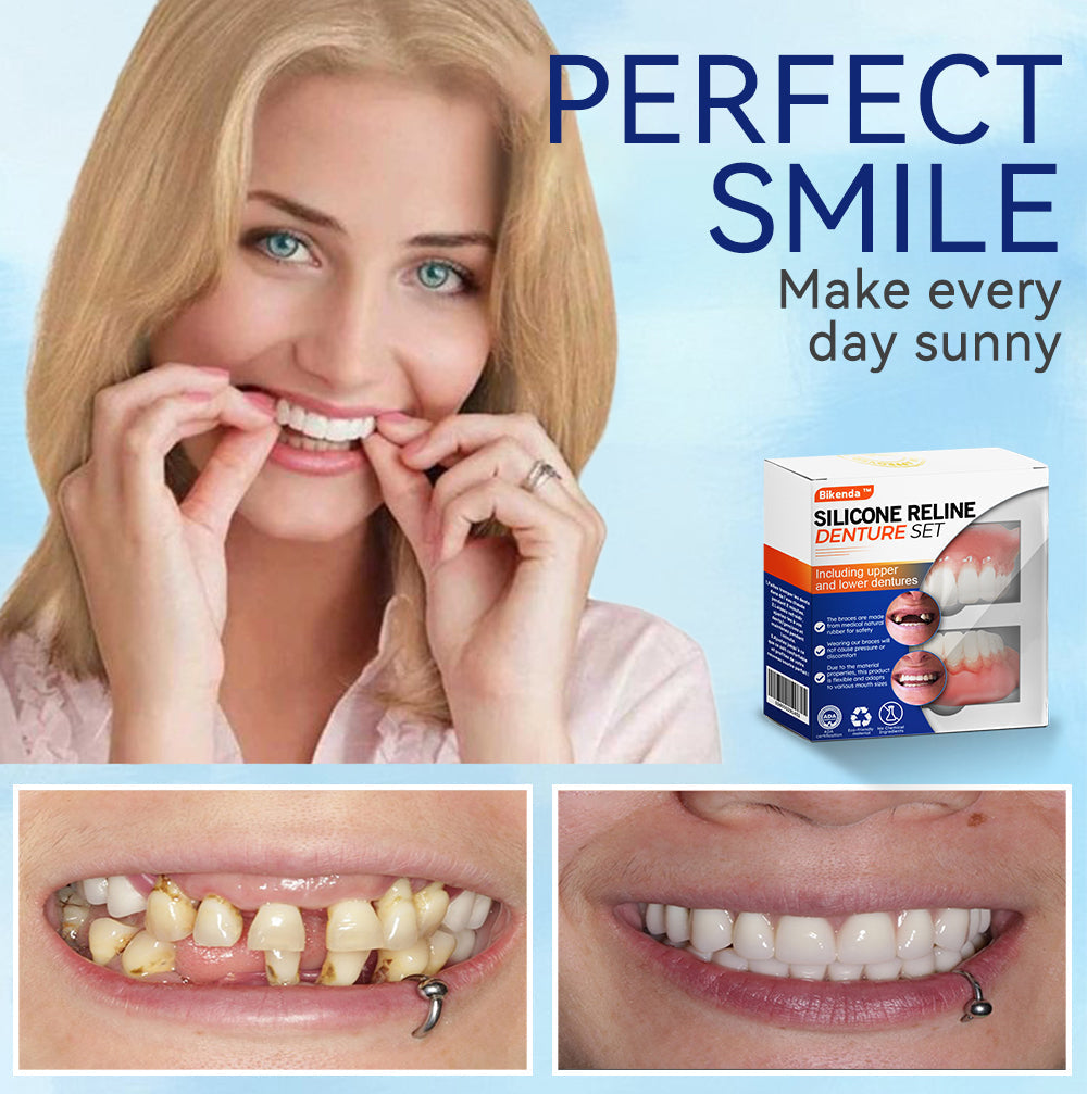 Bikenda™ Silicone Denture Ruler Set (👩🔬 CED Compliant Approved By Professional Dentists)