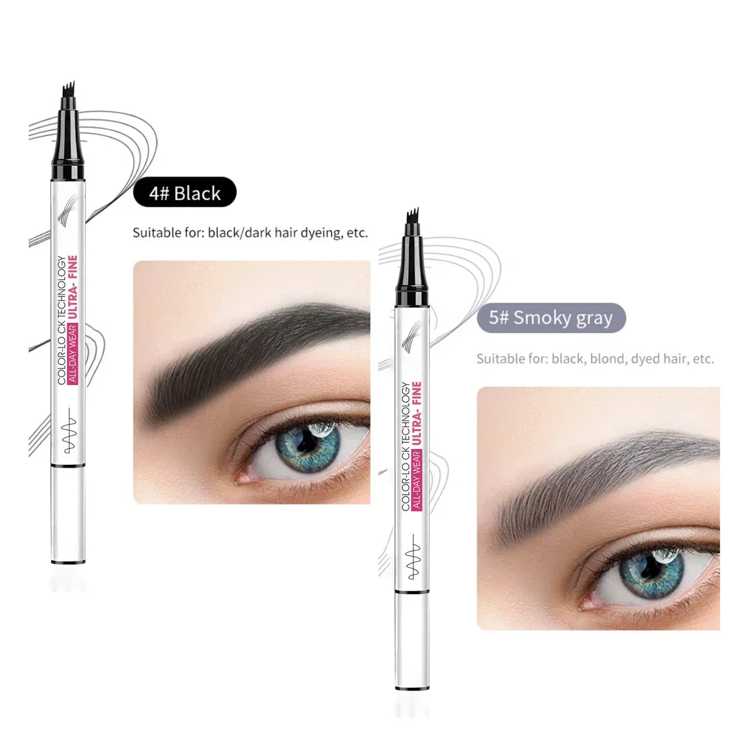 Fubsta™ Waterproof & Sweatproof 3D Precision Eyebrow Pen – Quick & Defined Lines