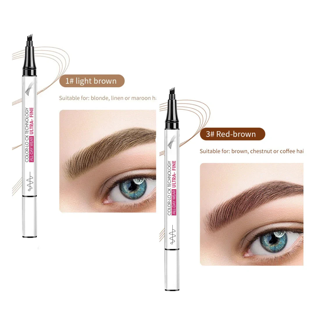 Fubsta™ Waterproof & Sweatproof 3D Precision Eyebrow Pen – Quick & Defined Lines