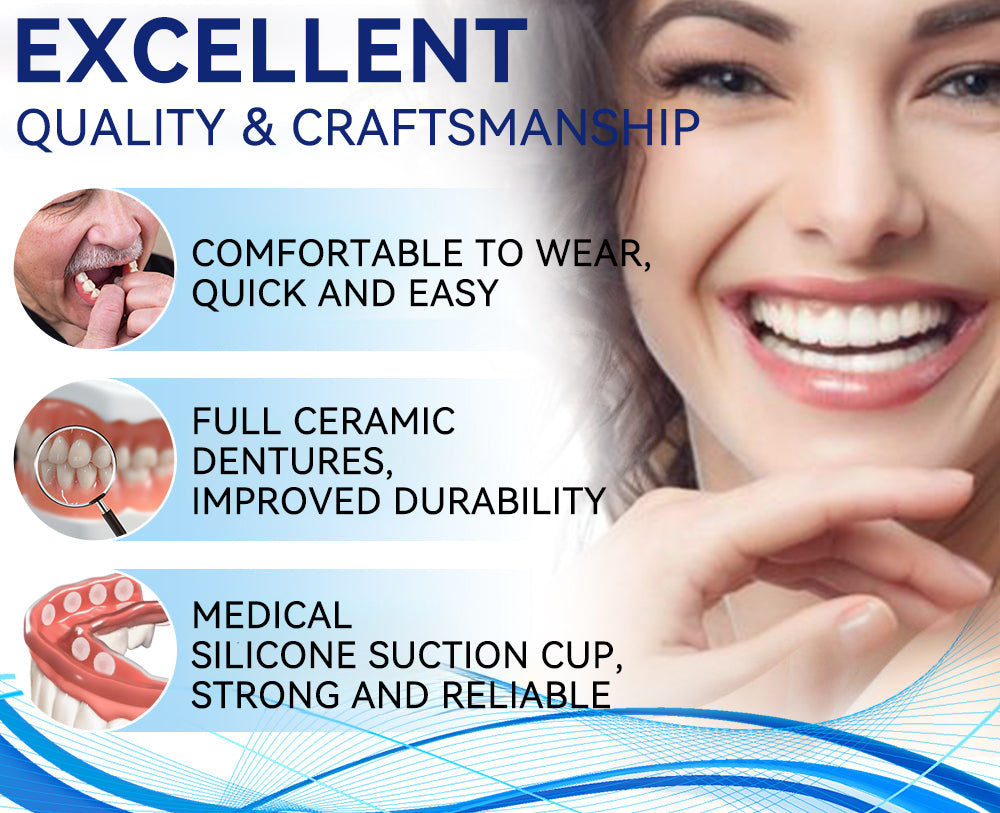 Bikenda™ Silicone Denture Ruler Set (👩🔬 CED Compliant Approved By Professional Dentists)
