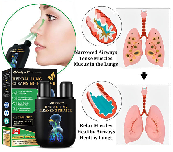 💖✅Official Store:tnnedey™ Herbal Lung Cleansing Inhaler (💝 Cough, wheezing, shortness of breath, sputum, stuffy nose, bronchitis, bronchitis, allergy symptoms, lung discomfort💝)