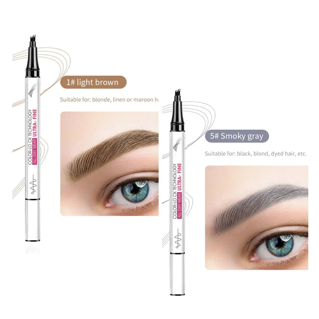 Fubsta™ Waterproof & Sweatproof 3D Precision Eyebrow Pen – Quick & Defined Lines