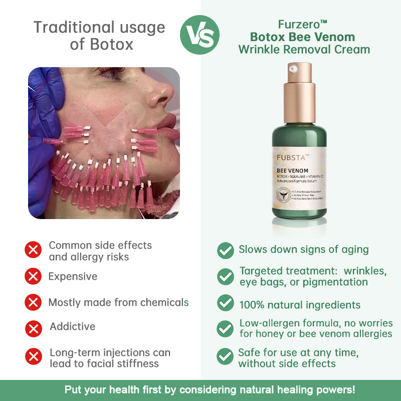 FDA Approved✨𝓕𝓾𝓫𝓼𝓽𝓪™ Botox Bee Venom Wrinkle Removal Serum-Last Day Promotion 75% OFF👩⚕️✨