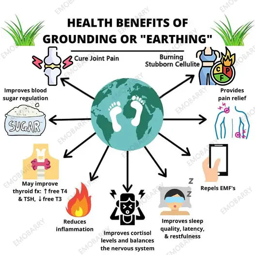 【EMOBARRY® Official Store】 EarthPulse Grounding Mat