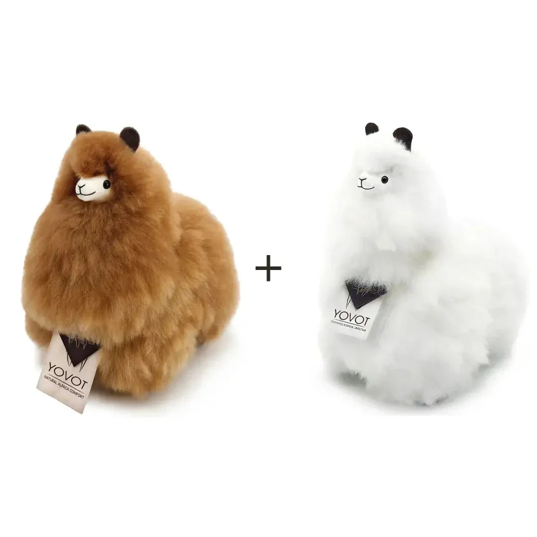 【LAST DAY 70% OFF 】 Hazelnut Dream Alpaca – Luxuriously Soft Handcrafted Plush (Made in USA) 🦙✨