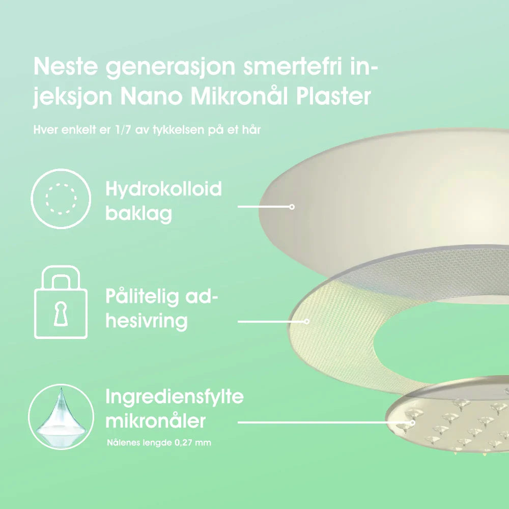 【Versjon 2025 med oppgraderinger】Tnnedey® 𝐋𝐚𝐥𝐮𝐭𝐢𝐝𝐞 (𝐒𝐚𝐱-𝐂𝐨𝐦𝐛𝐢𝐧𝐚𝐭𝐢𝐨𝐧) Nano Microneedle Patch (Uten smerte, langvarig, rettet mot diabetes, fedme og hjerte- og karsykdommer)