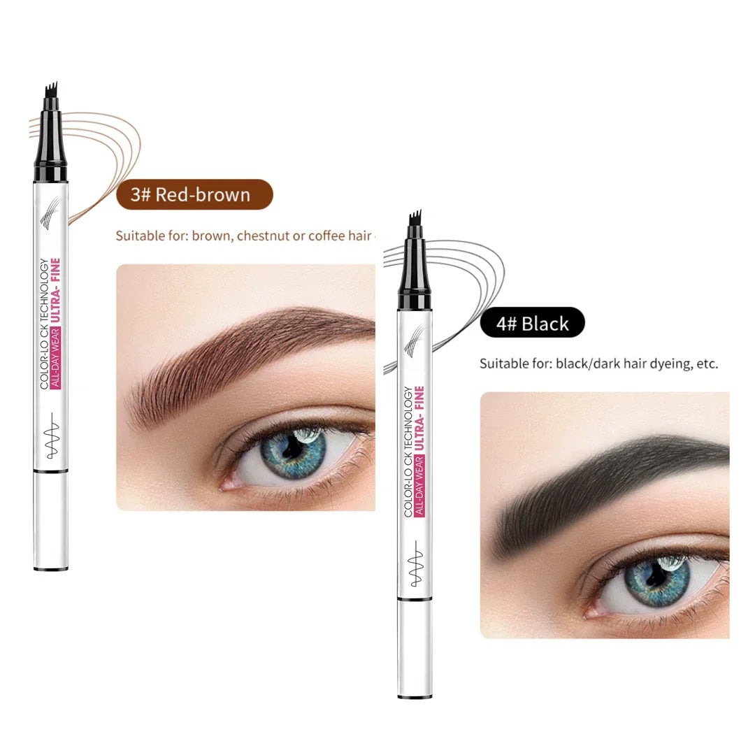 Fubsta™ Waterproof & Sweatproof 3D Precision Eyebrow Pen – Quick & Defined Lines