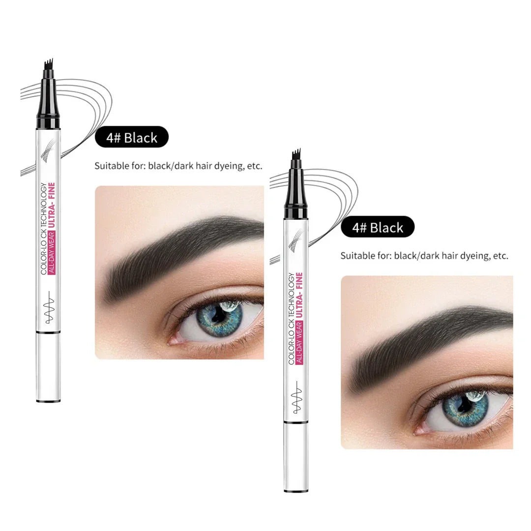 Fubsta™ Waterproof & Sweatproof 3D Precision Eyebrow Pen – Quick & Defined Lines