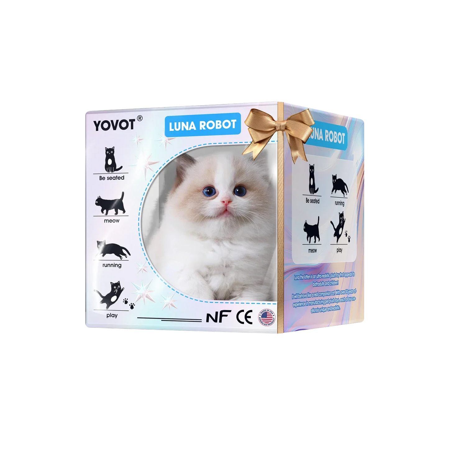 【Yovot® Official Store】LUNA the Robot Cat 😺& TOBY the Robot Dog🐶 – Perfect Pet Duo for Kids & Family – Last Day for Sale!