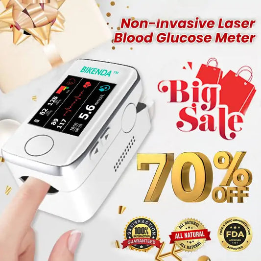 【OFFICIAL STORE】Bikenda™ Non-Invasive Blood Glucose Meter – Achieve 99.9% Accuracy & Receive an Exclusive Gift!🎄