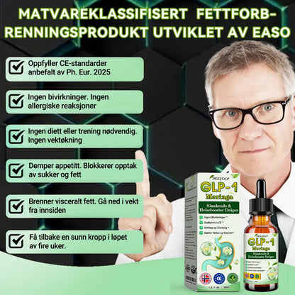 Deevoo®🔬 𝐆𝐋𝐏-𝟏 Moringa Slankende & Helseforsterkende Dråper( Matgodkjent fettforbrenner – Utviklet av Fedmeforeningen)🌿💪