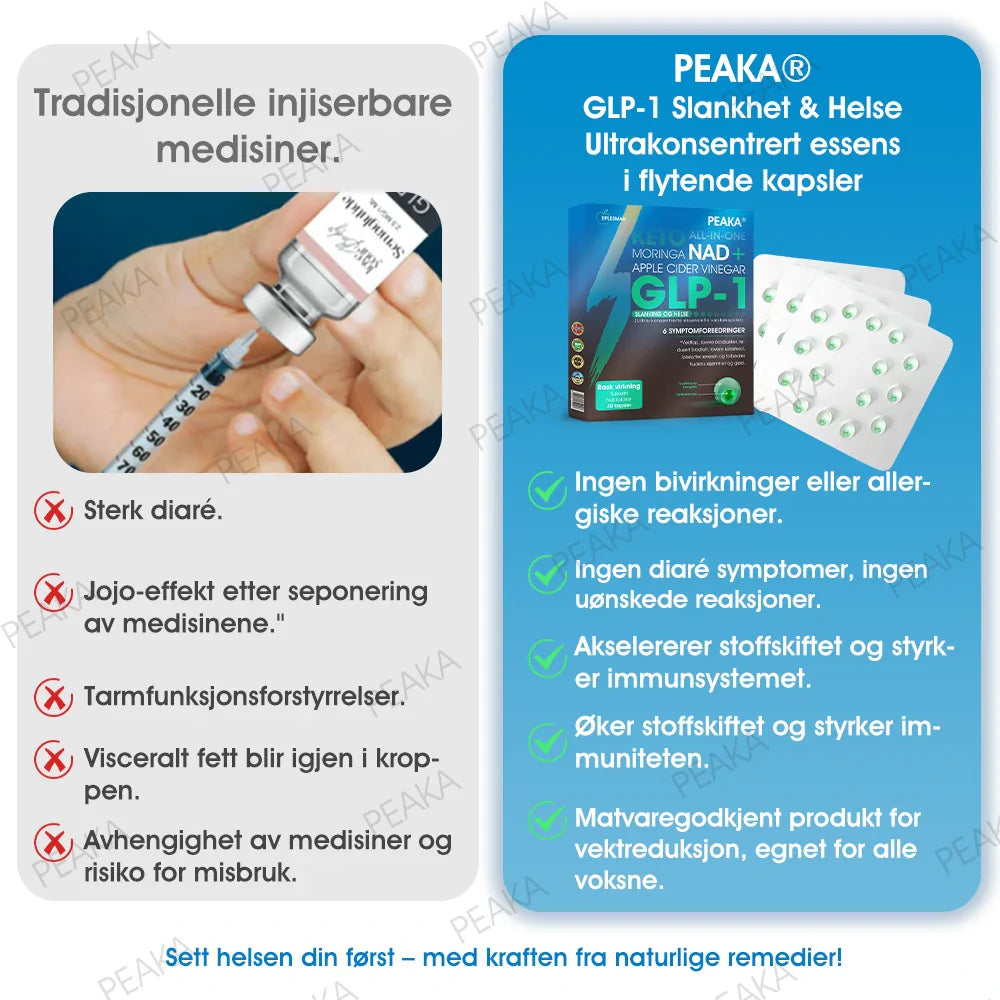 Offisielt autorisert butikk -𝘗𝘌𝘈𝘒𝘈® 𝘎𝘓𝘗-1 𝘚𝘭𝘢𝘯𝘬𝘦𝘯𝘥𝘦 & 𝘏𝘦𝘭𝘴𝘦 𝘜𝘭𝘵𝘳𝘢 𝘒𝘰𝘯𝘴𝘦𝘯𝘵𝘳𝘦𝘳𝘵 𝘌𝘴𝘴𝘦𝘯𝘴𝘷æ𝘴𝘬𝘦𝘱𝘦𝘳𝘭𝘦𝘳 – 𝘕𝘈𝘋+ 𝘔𝘰𝘳𝘪𝘯𝘨𝘢 & 𝘌𝘱𝘭𝘦𝘤𝘪𝘥𝘦𝘳𝘦𝘥𝘥𝘪𝘬 & 𝘒𝘦𝘵𝘰 𝘉𝘏𝘉 (✅ rask, langvarig effekt, adresserer diabetes, fedme og hjerte- og karsykdommer) ⚡Utviklet av The Obesity Society