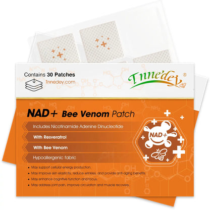 [Official Store] Tnnedey® NAD+ Bee Venom Patch – Ultimate Skin Rejuvenation & Energy Boost（Last Day Discount：80%）