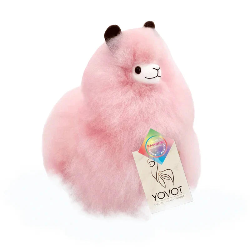 【LAST DAY 70% OFF 】 Hazelnut Dream Alpaca – Luxuriously Soft Handcrafted Plush (Made in USA) 🦙✨