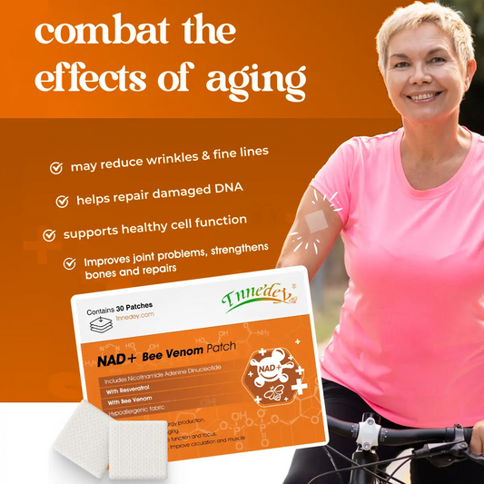 [Official Store] Tnnedey® NAD+ Bee Venom Patch – Ultimate Skin Rejuvenation & Energy Boost（Last Day Discount：80%）