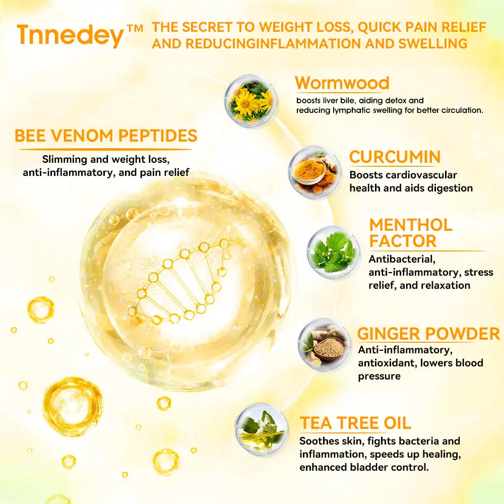 Tnnedey™ Bee Venom 𝐋𝐲𝐦𝐩𝐡𝐚𝐭𝐢𝐜 𝐃𝐫𝐚𝐢𝐧𝐚𝐠𝐞 & 𝐒𝐥𝐢𝐦𝐦𝐢𝐧𝐠 Foot Patches - 𝐓𝐚𝐫𝐠𝐞𝐭 𝐒𝐰𝐞𝐥𝐥𝐢𝐧𝐠 & 𝐃𝐞𝐭𝐨𝐱 𝐍𝐚𝐭𝐮𝐫𝐚𝐥𝐥𝐲🌿👣