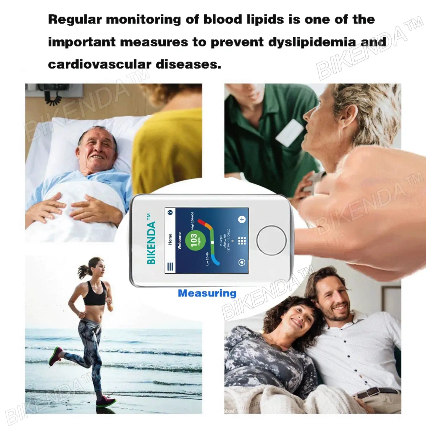 【Official Store】Bikenda™ Non-Invasive Blood Glucose Meter + Exclusive Gift [99.9% Accuracy]🏆