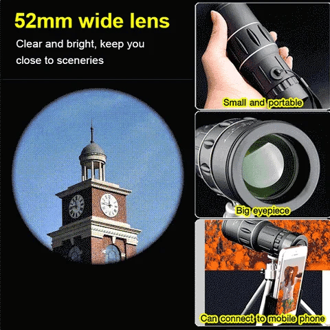 (🔥HOT SALE-70% OFF)High-power HD Compact Monocular-BUY 3 FREE SHIPPING