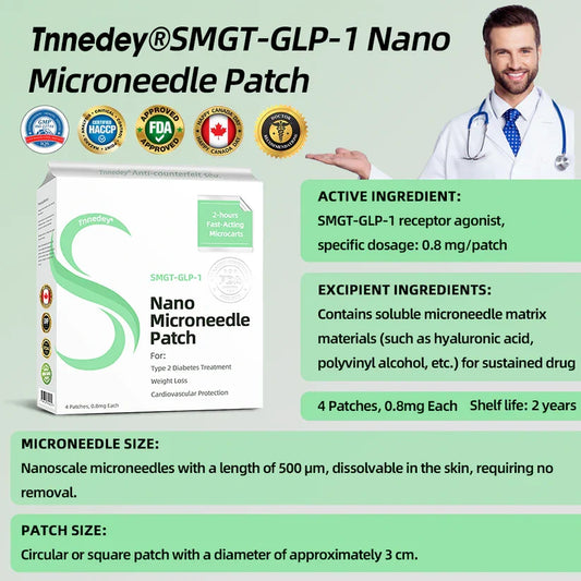 【Die Version 2025 mit Upgrades】Tnnedey® 𝐋𝐚𝐥𝐮𝐭𝐢𝐝𝐞 （𝐒𝐚𝐱-𝐂𝐨𝐦𝐛𝐢𝐧𝐚𝐭𝐢𝐨𝐧 ）Nano Microneedle Patch（Painless, long-lasting, addressing diabetes, obesity, and cardiovascular diseases）