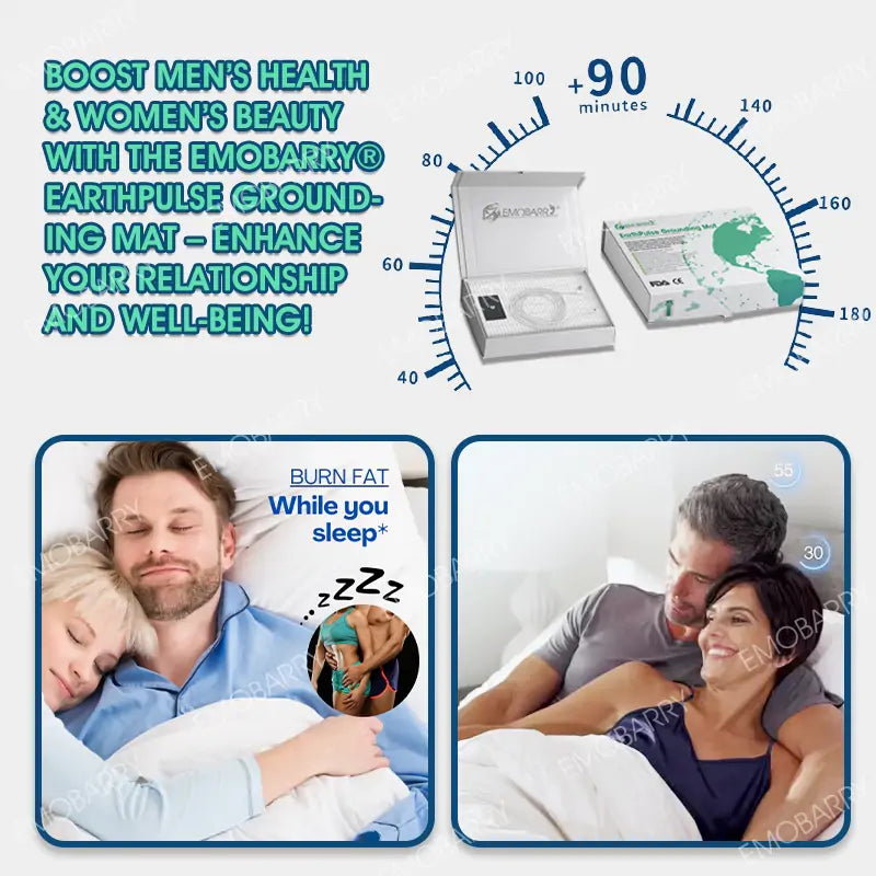 【Official Store】[-𝟕𝟎%𝐎𝐅𝐅-]🌏EMOBARRY® EarthPulse Grounding Mat – 𝐒𝐞𝐞 𝐑𝐞𝐬𝐮𝐥𝐭𝐬 𝐢𝐧 𝟕 𝐃𝐚𝐲𝐬: Lymphatic Therapy, Blood Sugar Regulation, Detox & Body Sculpting