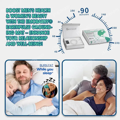 【Official Store】[-𝟕𝟎%𝐎𝐅𝐅-]🌏EMOBARRY® EarthPulse Grounding Mat – 𝐒𝐞𝐞 𝐑𝐞𝐬𝐮𝐥𝐭𝐬 𝐢𝐧 𝟕 𝐃𝐚𝐲𝐬: Lymphatic Therapy, Blood Sugar Regulation, Detox & Body Sculpting