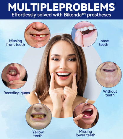 Bikenda™ Silicone Denture Ruler Set (👩‍🔬 CED Compliant Approved By Professional Dentists)