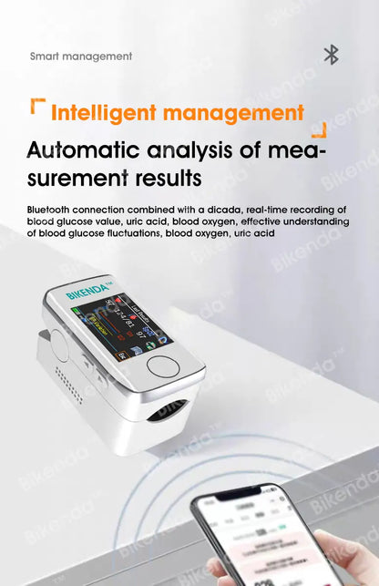 Official Store |🚚 Bikenda™ A.M.A.-Approved Non-Invasive Blood Sugar Monitor [99.9% Accuracy] + Free Gift 🎁 | Your Health, Our Priority!