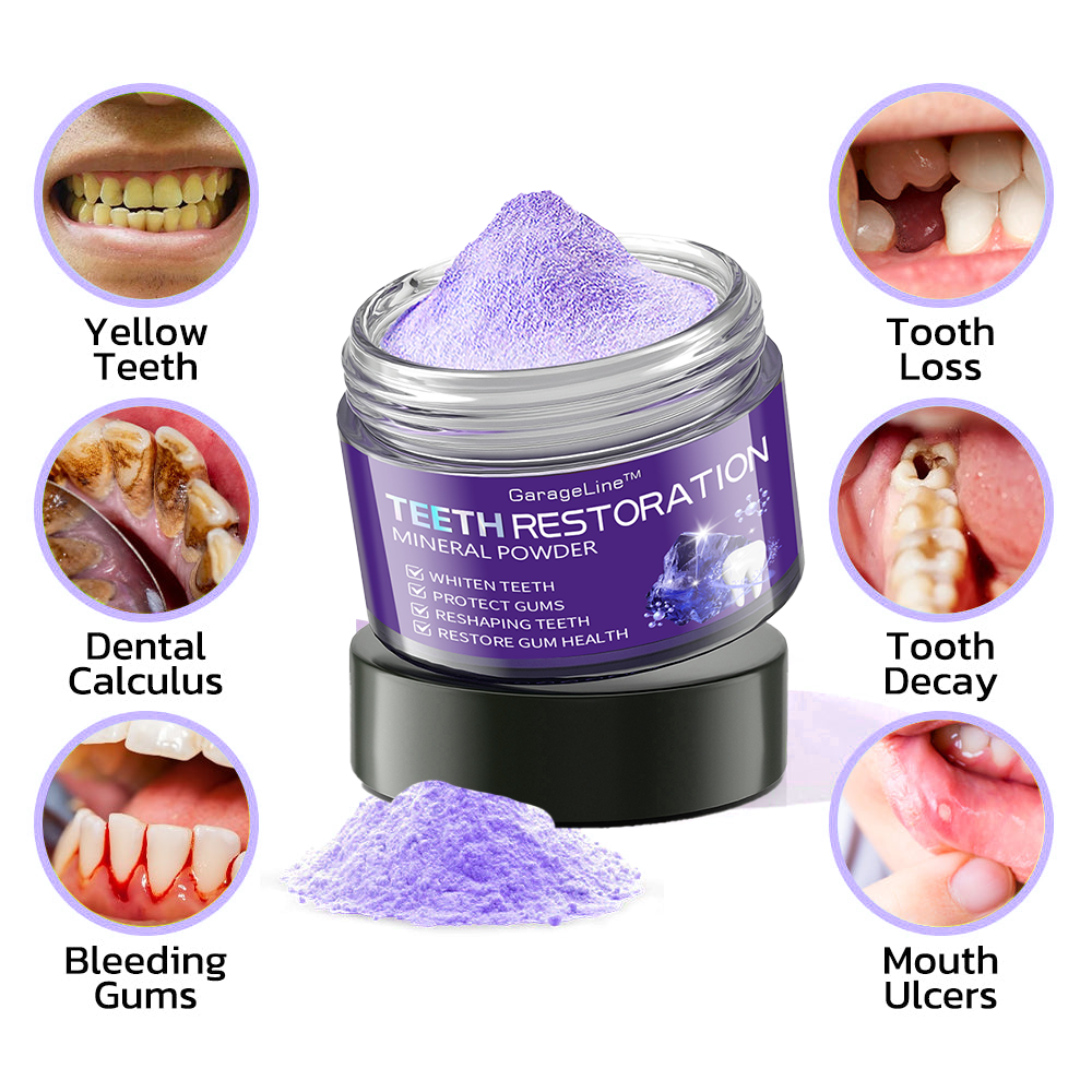 Yovot™ (ADA recommended)TeethRestoration Mineral Powder(⏰𝐋𝐢𝐦𝐢𝐭𝐞𝐝 𝐭𝐢𝐦𝐞 𝐝𝐢𝐬𝐜𝐨𝐮𝐧𝐭 𝐋𝐚𝐬𝐭 𝟑𝟎 𝐦𝐢𝐧𝐮𝐭𝐞𝐬⏰)😁