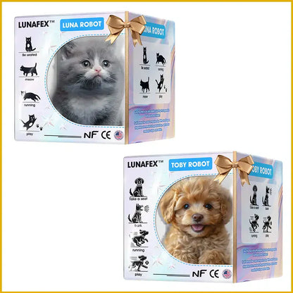 Official Store LunaFex®-LUNA the Robot Cat 😺& TOBY the Robot Dog🐕 – Perfect Pet Duo for Kids & Family – Last Day for Sale!