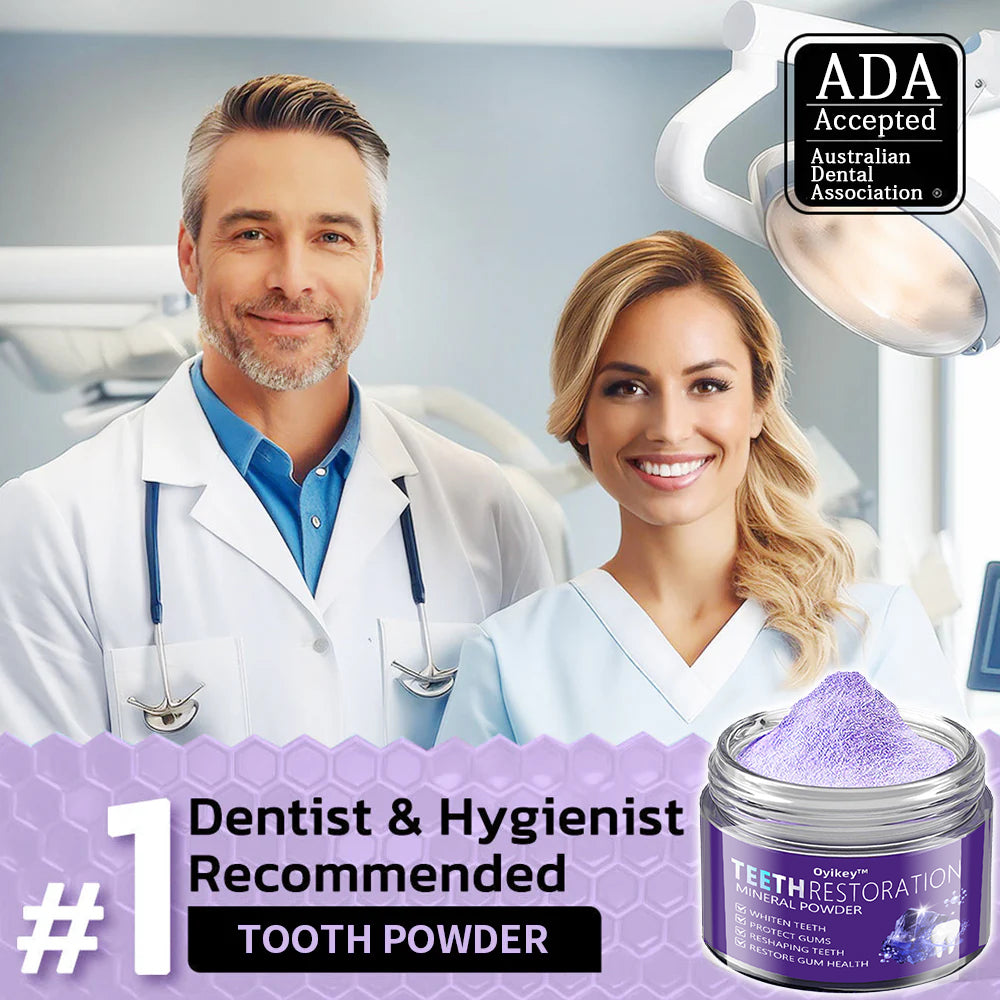 𝐘𝐨𝐯𝐨𝐭® TeethRestoration Mineral Powder🦷(CDA recommended) - Last Day for 75% Off🎉