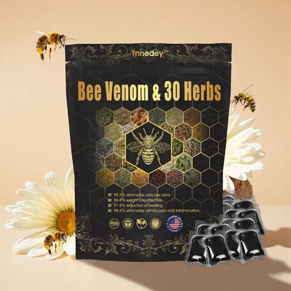 𝐂𝐡𝐫𝐢𝐬𝐭𝐦𝐚𝐬 𝐒𝐩𝐞𝐜𝐢𝐚𝐥: Tnnedey® Bee Venom & 30-Herb Detox Foot Soak Beads for 𝐁𝐨𝐝𝐲 𝐒𝐜𝐮𝐥𝐩𝐭𝐢𝐧𝐠 Recommended by the America 𝐋𝐲𝐦𝐩𝐡𝐚𝐭𝐢𝐜 Academy (ALA) 🎄✨
