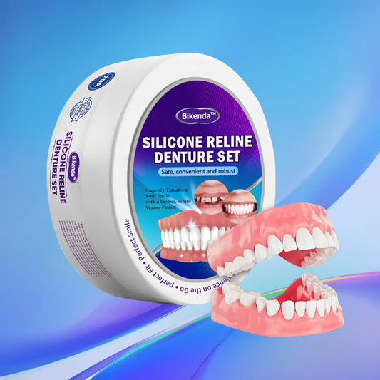 𝐁𝐢𝐤𝐞𝐧𝐝𝐚™ 𝐒𝐢𝐥𝐢𝐜𝐨𝐧𝐞 𝐑𝐞𝐥𝐢𝐧𝐞 𝐃𝐞𝐧𝐭𝐮𝐫𝐞 𝐒𝐞𝐭 (⏰ 𝐋𝐢𝐦𝐢𝐭𝐞𝐝 𝐓𝐢𝐦𝐞 𝐃𝐢𝐬𝐜𝐨𝐮𝐧𝐭 𝐋𝐚𝐬𝐭 𝟒𝟎 𝐌𝐢𝐧𝐮𝐭𝐞𝐬 ⏰) 🦷✨ - Health Canada Certified✅