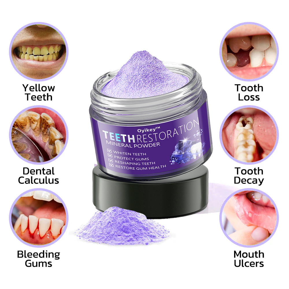 𝐘𝐨𝐯𝐨𝐭® TeethRestoration Mineral Powder🦷(CDA recommended) - Last Day for 75% Off🎉