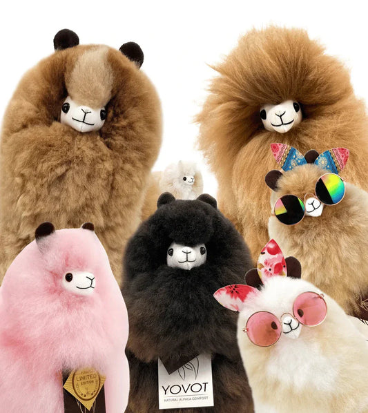【LAST DAY 70% OFF 】 Hazelnut Dream Alpaca – Luxuriously Soft Handcrafted Plush (Made in USA) 🦙✨