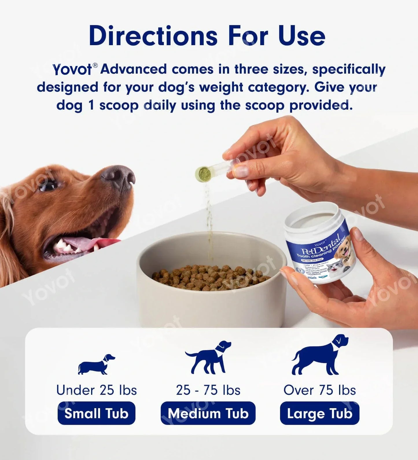 【OFFICIAL STORE】Yovot® Pet Dental Powder – Fresh Breath, Stronger Teeth & Tartar Removal! 🦷✨ (CVMA-Approved for Cats & Dogs) 🐾 – Limited Time Offer! ⏳ Save 70% Today!