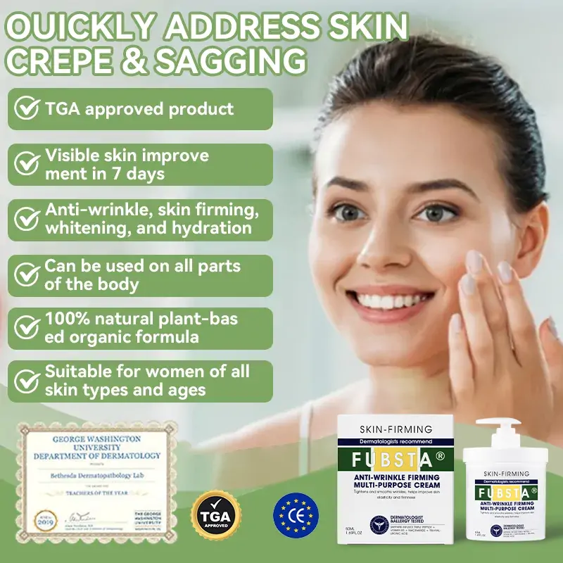 【OFFICIAL STORE】🔥 Last Day to Save 75%! Fubsta® Advanced Firming & Wrinkle-Reducing Cream – Restore Elasticity & Achieve Youthful, Glowing Skin! ⭐