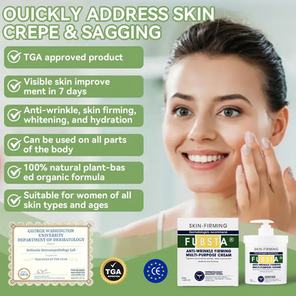 【OFFICIAL STORE】🔥 Last Day to Save 75%! Fubsta® Advanced Firming & Wrinkle-Reducing Cream – Restore Elasticity & Achieve Youthful, Glowing Skin! ⭐