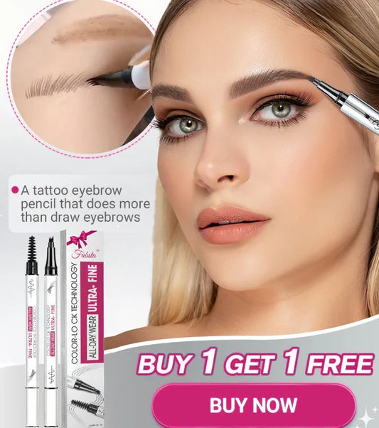 Fubsta™ Waterproof & Sweatproof 3D Precision Eyebrow Pen – Quick & Defined Lines