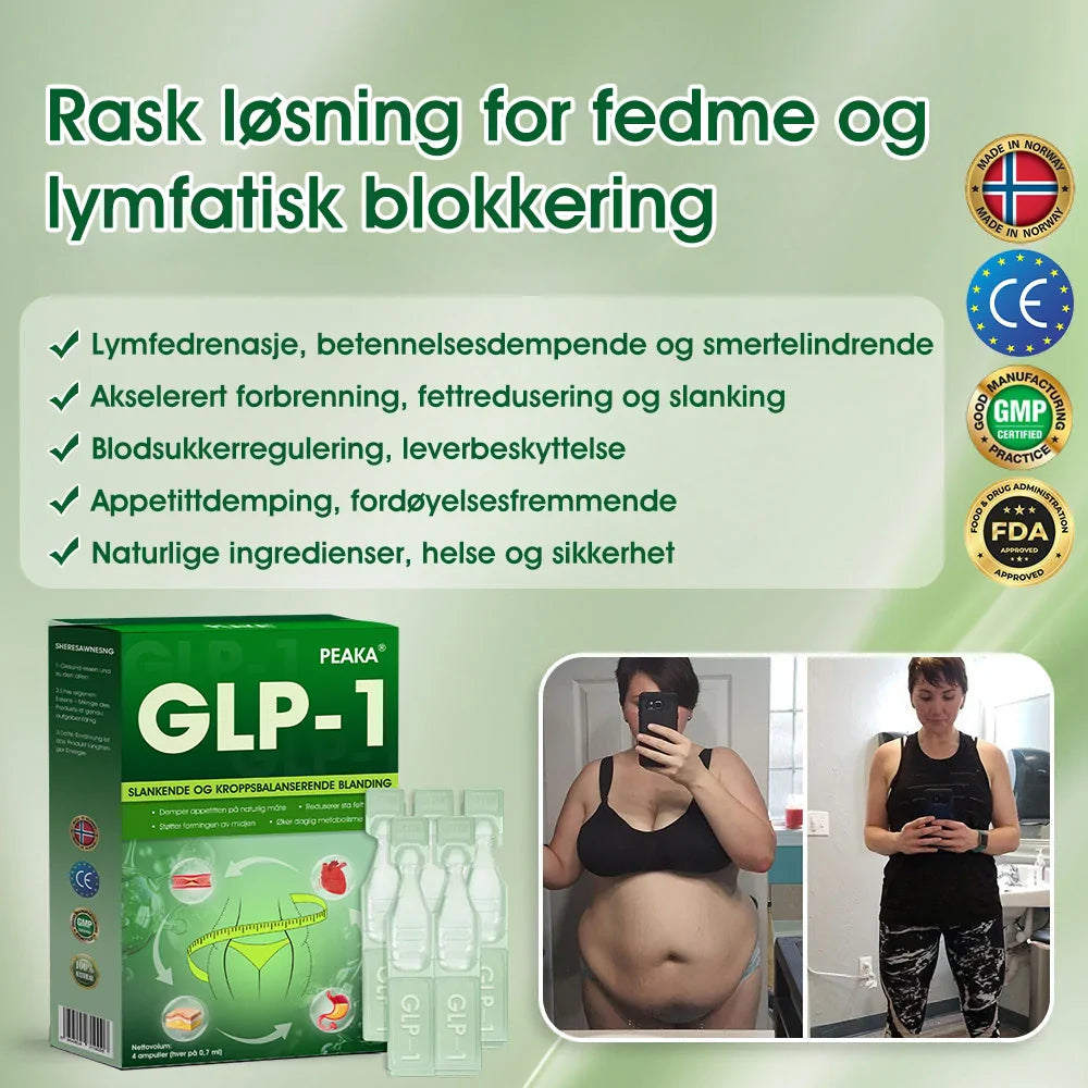 | Offisiell Butikk | 𝐏𝐄𝐀𝐊𝐀® 𝐆𝐋𝐏-𝟏 𝐕𝐞𝐤𝐭𝐭𝐚𝐩 𝐎𝐫𝐚𝐥 𝐋ø𝐬𝐧𝐢𝐧𝐠 – 👨‍⚕️ Fedme, Hjerte- og karsykdommer, Diabetes, Søvnapné, Leddproblemer og Mer🌺