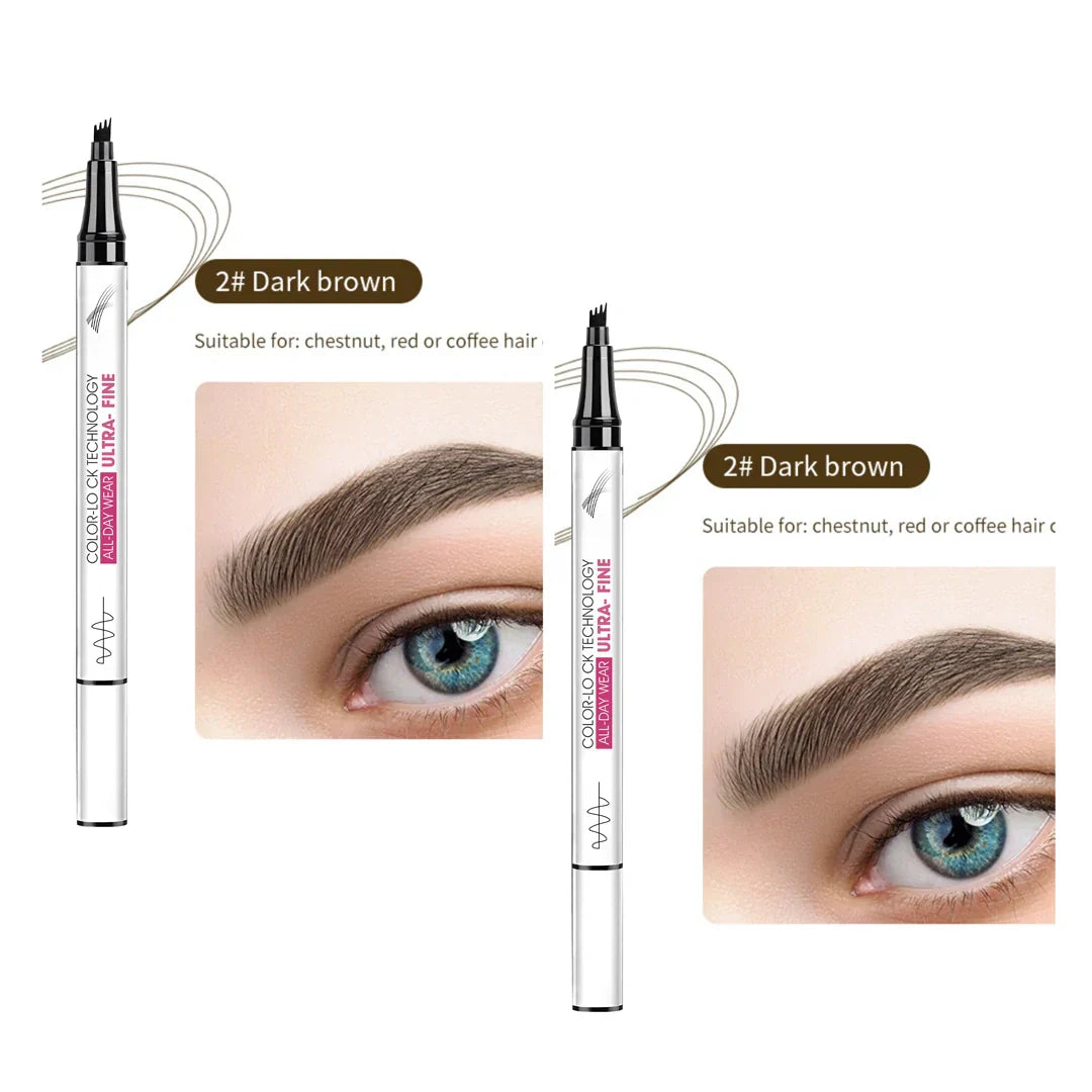 Fubsta™ Waterproof & Sweatproof 3D Precision Eyebrow Pen – Quick & Defined Lines