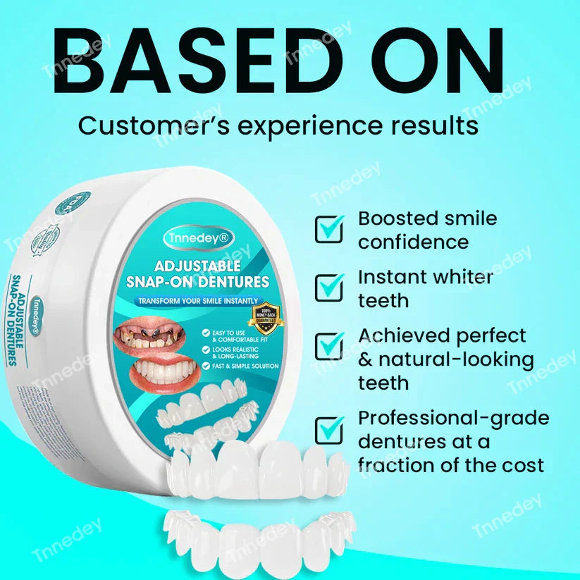 𝐋𝐚𝐬𝐭 𝐃𝐚𝐲 𝐃𝐢𝐬𝐜𝐨𝐮𝐧𝐭 - 𝟕𝟓% 𝐎𝐟𝐟 🎊Newest 2025 𝐓𝐧𝐧𝐞𝐝𝐞𝐲® Adjustable Snap-On Dentures✅🦷