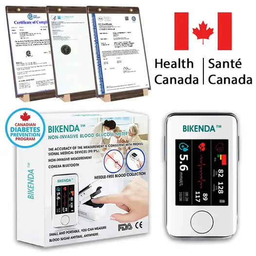 【OFFICIAL STORE】Bikenda™ Next-Gen Intelligent Non-Invasive Laser Blood Glucose Meter [99.9% Accuracy] – Fast, Pain-Free Monitoring