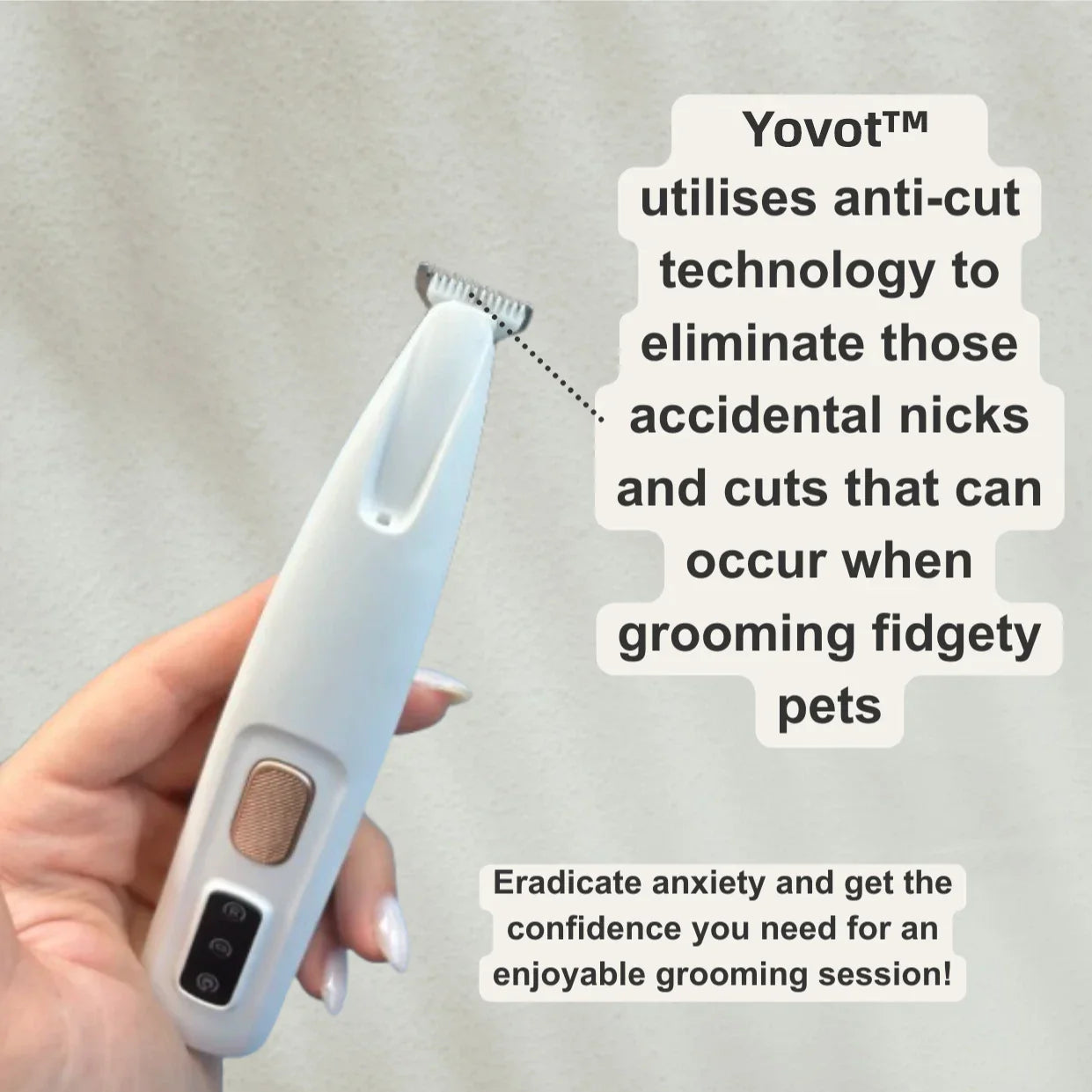 [Official Store] Last Day Discount: 70% OFF Yovot™ Pet Clippers：With ultrasonic cleaning and anti-inflammatory function🐾