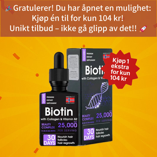 🎊Gratulerer! Du har åpnet en mulighet: Kjøp én til for kun 104 kr! Unikt tilbud – ikke gå glipp av det!