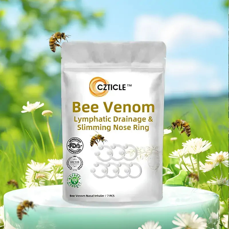 2025 New Year Special - 🐝𝐂𝐙𝐓𝐈𝐂𝐋𝐄™ 𝐁𝐞𝐞 𝐕𝐞𝐧𝐨𝐦 𝐋𝐲𝐦𝐩𝐡𝐚𝐭𝐢𝐜 𝐃𝐫𝐚𝐢𝐧𝐚𝐠𝐞 & 𝐒𝐥𝐢𝐦𝐦𝐢𝐧𝐠 𝐍𝐨𝐬𝐞 𝐑𝐢𝐧𝐠 (Treats all lymphatic issues, obesity, and respiratory problems) - 𝟖𝟎% 𝐎𝐅𝐅